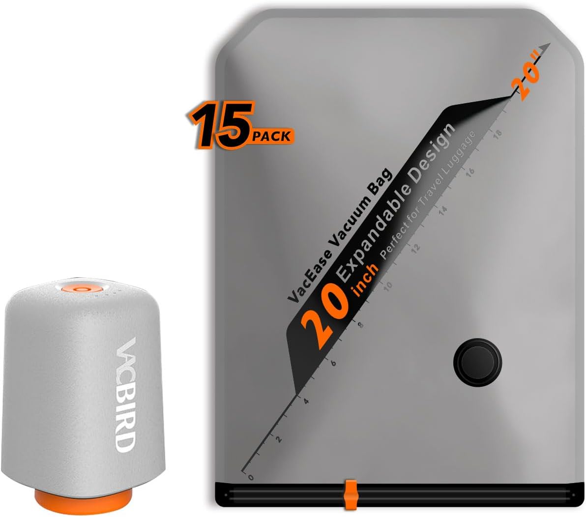 Rechargeable Wireless Pump Travel Storage Bags