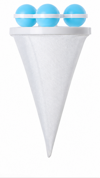 Reusable Laundry Lint Trap — Hair & Pet Fur Catcher for Washing Machines